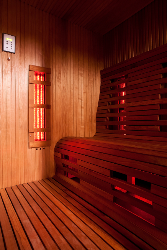 Infrared sauna cabin