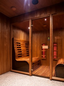 Infrared sauna cabin